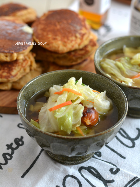 昼ごはん190727_ボタニカルヘルシーパンケーキ3