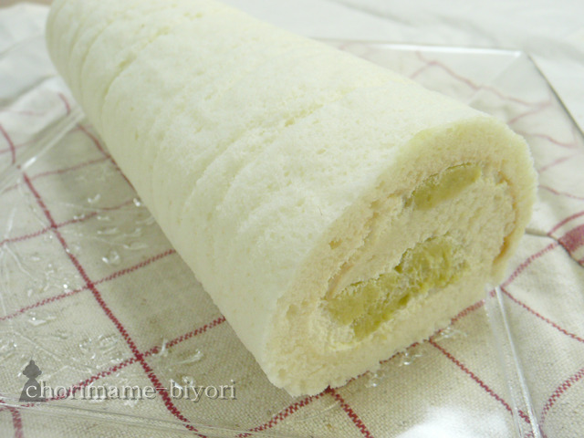 白いロールケーキ２