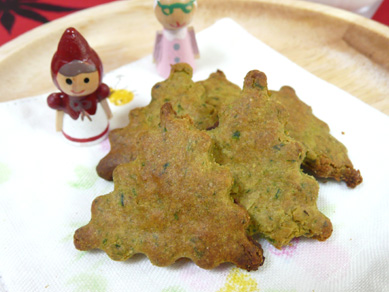 マクロビ風☆ポパイきなこクッキー