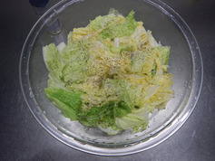 白菜としらすのレンジ煮181018-P3