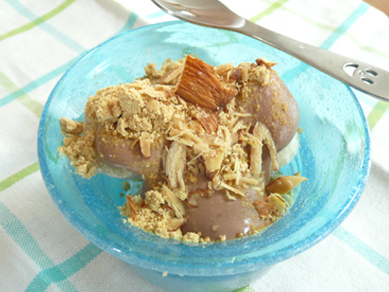 きなこがけ☆ヘルシーチョコバナナサンデー