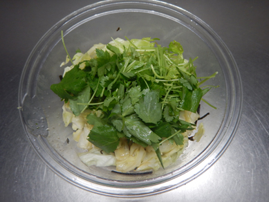 作り置き190627_キャベツと三つ葉の塩昆布ナムルP2