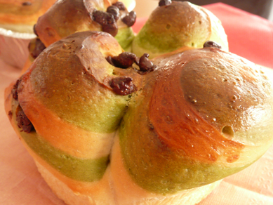 ぐるぐるぅ～抹茶とチョコのハーモニー