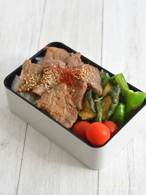 お弁当230814_焼肉