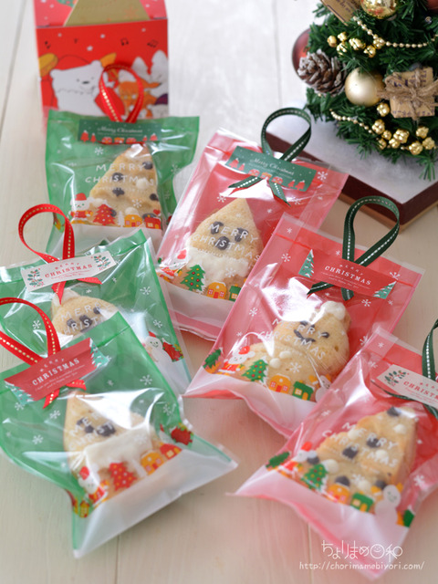 クリスマスラッピング_バターケーキ201203