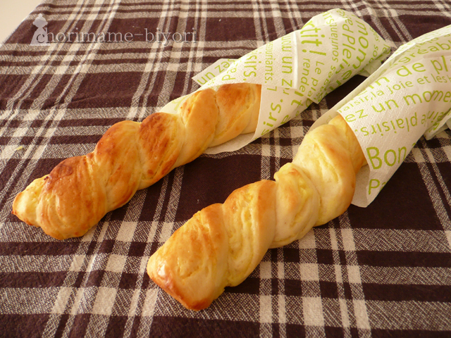 練乳カスタードツイスト