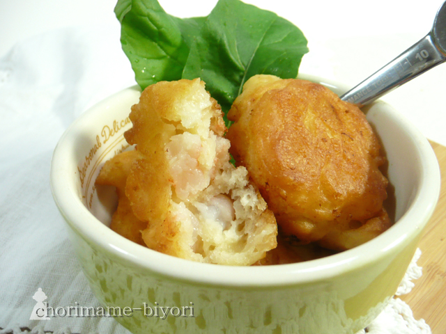 中身はパンっぽくなくほんとしっとり