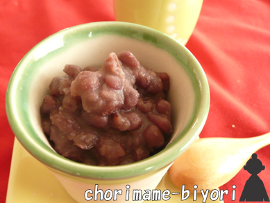 とろ～り小豆煮