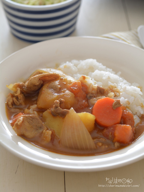晩ごはん201031_チキンカレー