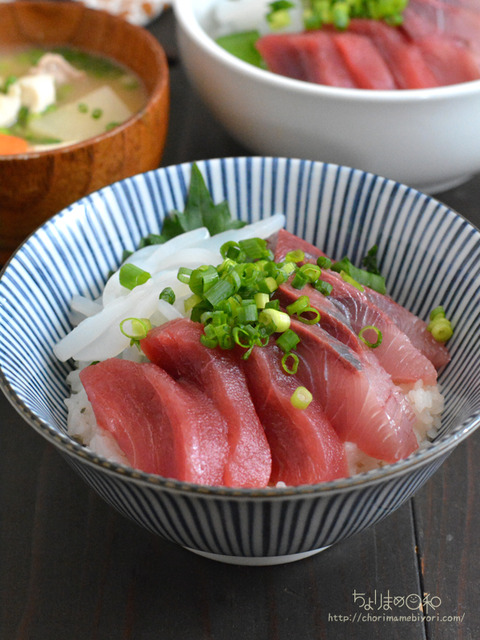 晩ごはん231019_海鮮丼