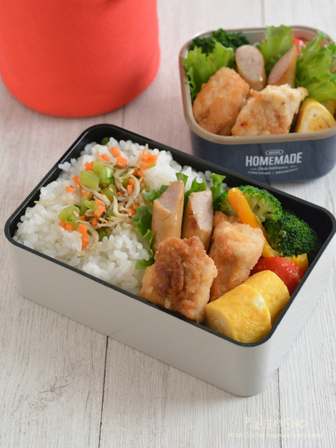 お弁当230503_鶏むね肉の揚げ焼き
