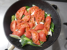 ブリのにんにくトマト照り焼き200325-P4