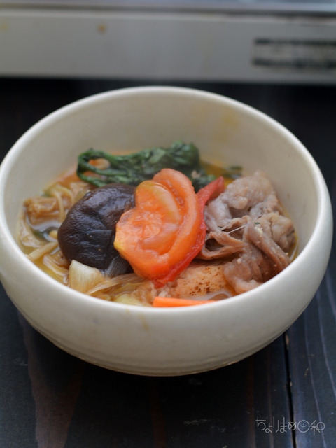 トマトすき焼き5
