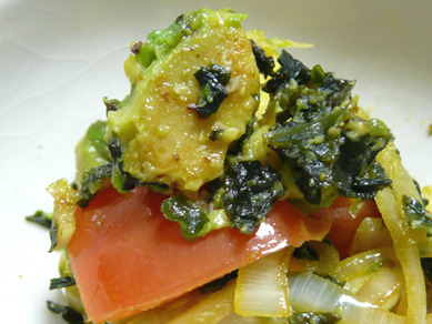 アボカドワカメのガーリック醤２