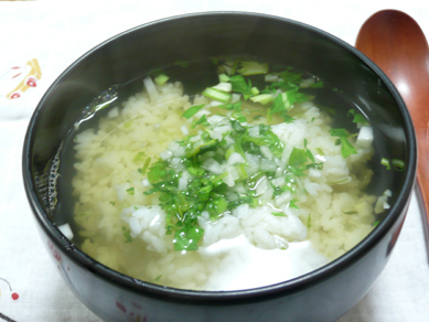 七草だし茶漬け