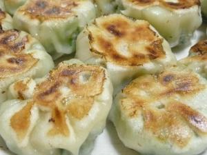 花形塩味餃子!