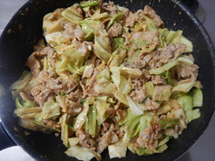 豚キャベツのねりごま甘みそ炒め（ピリ辛可）210114-P4