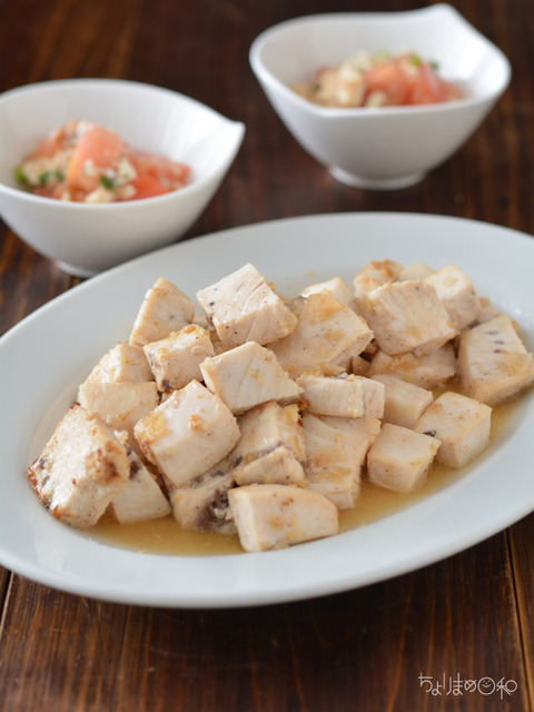 晩ごはん200115_メカジキの香味ソテー