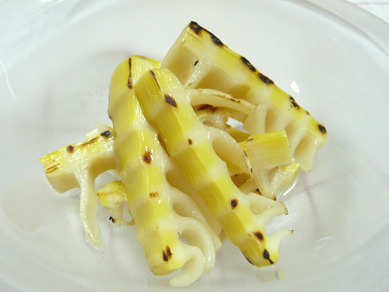 焼き筍の酢の物