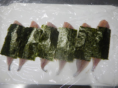 アジの梅磯辺揚げ201201-P2