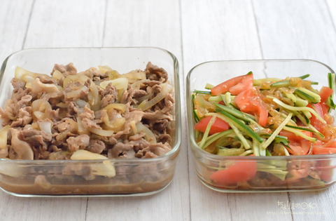 作り置き晩ごはん220905