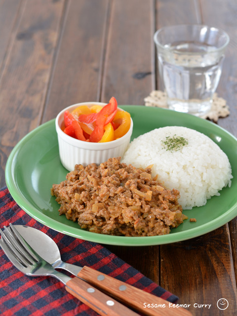 ねりごまキーマカレー_かどや1911