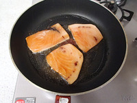 メカジキの黒酢照り焼きP2