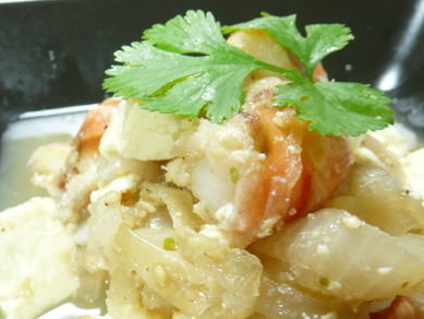 蒸し汁でご飯3杯