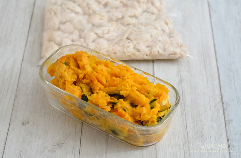 作り置き240224_グリルかぼちゃのサラダ