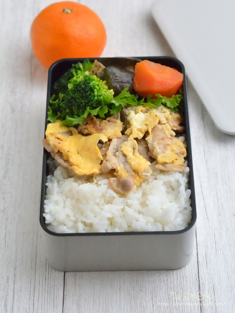 お弁当221201_豚塩BP卵