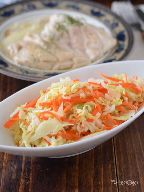 晩ごはん200207_レンジピクルス