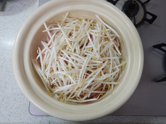 鶏もやし鍋 香味ねぎだれP3