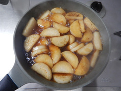 焼き大根と豚肉の煮物191118-P3