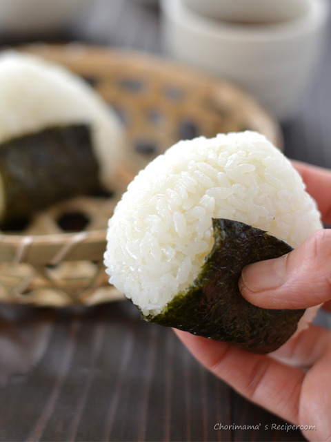 つやつや塩おむすび3