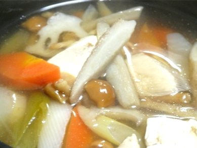 ヘルシーおいしい~あったまるぅ~