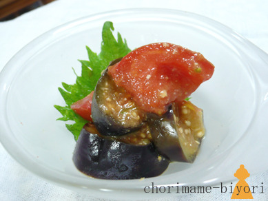 茄子とトマトのこっくり漬け