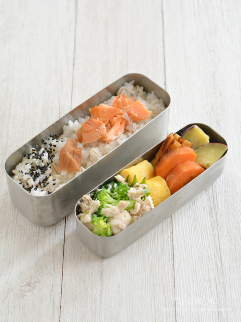 お弁当240418‗蒸し鶏ささみブロッコリーマヨ