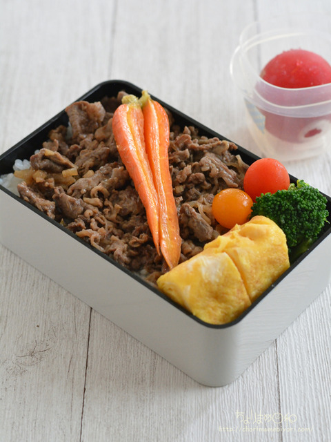 お弁当230705_牛酒しょうゆ砂糖