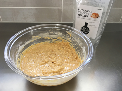 昼ごはん190727_ボタニカルヘルシーパンケーキ4