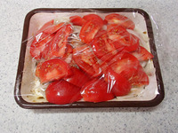 ブリのカレートマト焼きP2