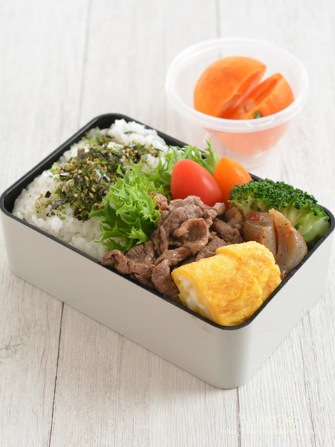 お弁当230516_牛こま焼きたれ