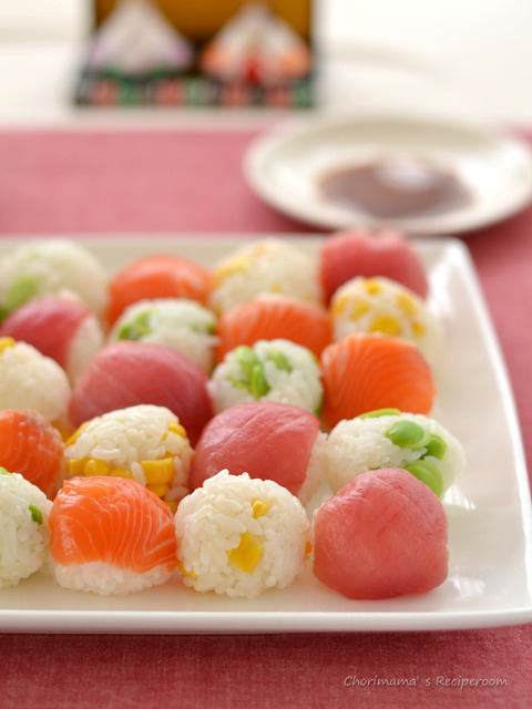 だし醤油・手まり寿司2