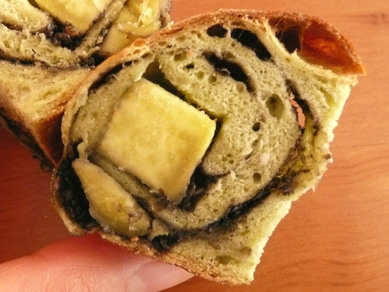 自然な甘みのさつまいもと黒ゴマの旨み