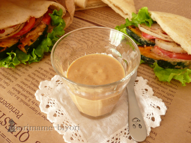 ごま味噌豆乳ドレッシング