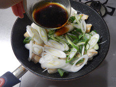 鶏肉のねぎオイスター醤油炒め190108-P4