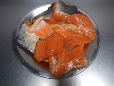 鮭の甘酢照り焼き190729-P