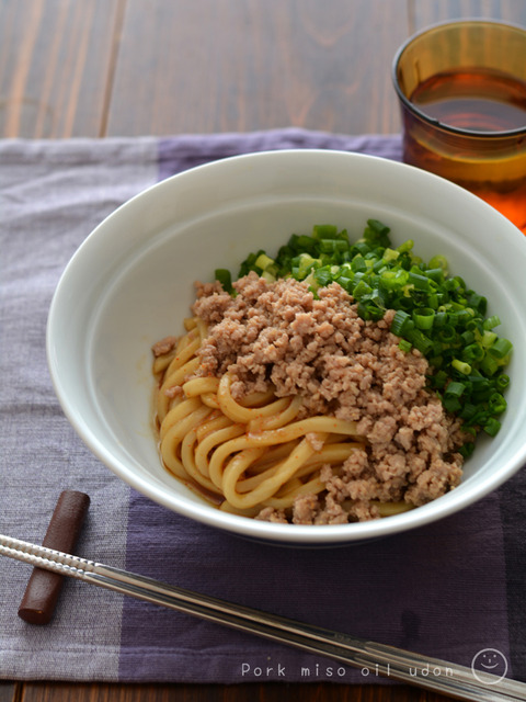 肉みそ油うどん_かどや1901-2