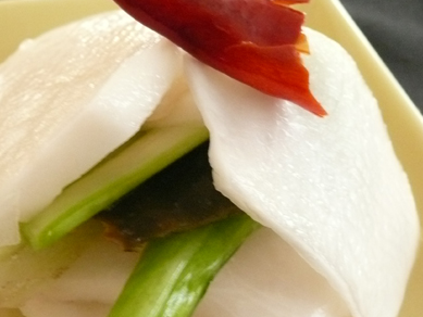 ほんのり酸味で箸がすすむぅ~