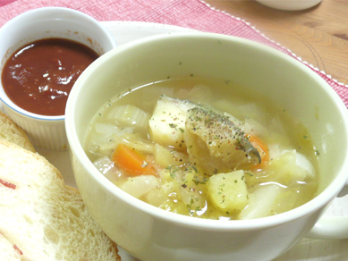 煮込むだけ☆鱈ポトフ