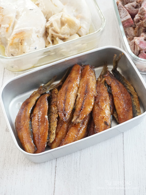 作り置き250718-2_いわしの蒲焼